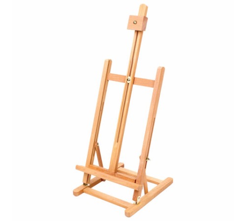 Мольберт настольный BRAUBERG ART CLASSIC, бук, 28х96х32см, высота холста 53см, 190656
