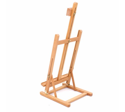 Мольберт настольный BRAUBERG ART CLASSIC, бук, 28х96х32см, высота холста 53см, 190656
