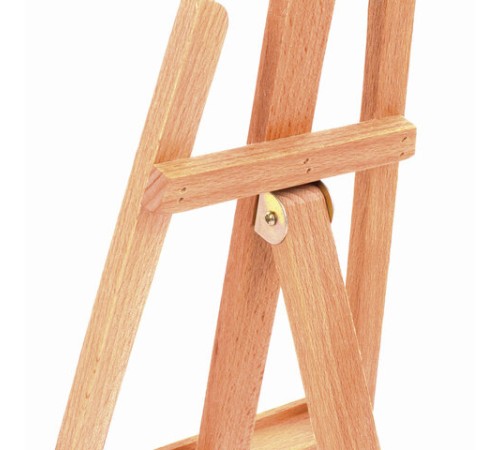 Мольберт настольный BRAUBERG ART CLASSIC, бук, 16х42х19см, высота холста 30см, 190658