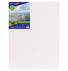 Холст на подрамнике BRAUBERG ART CLASSIC, 70х90 см, 440 г/м2, грунт, 100% хлопок, крупное зерно, 191026