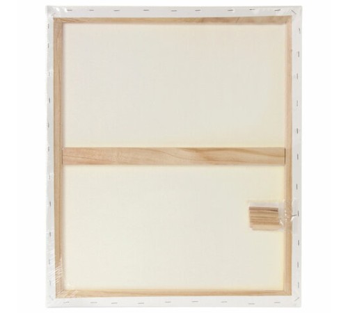 Холст на подрамнике BRAUBERG ART CLASSIC, 70х90 см, 440 г/м2, грунт, 100% хлопок, крупное зерно, 191026