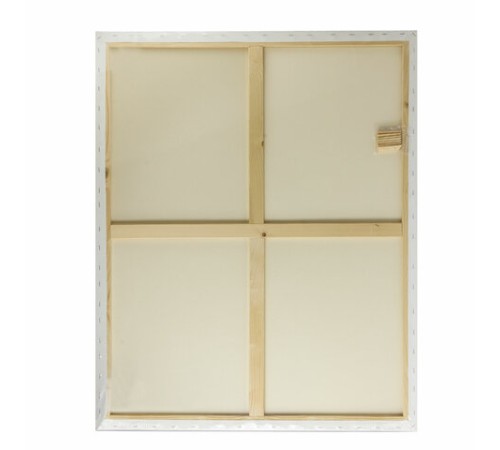 Холст на подрамнике BRAUBERG ART CLASSIC, 90х120см, 440 г/м2, грунт, 100% хлопок, крупное зерно 191027