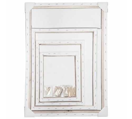 Холсты на подрамнике BRAUBERG ART PREMIERE, НАБОР 4шт, грунтованные, 100% лен, среднее зерно, 191029