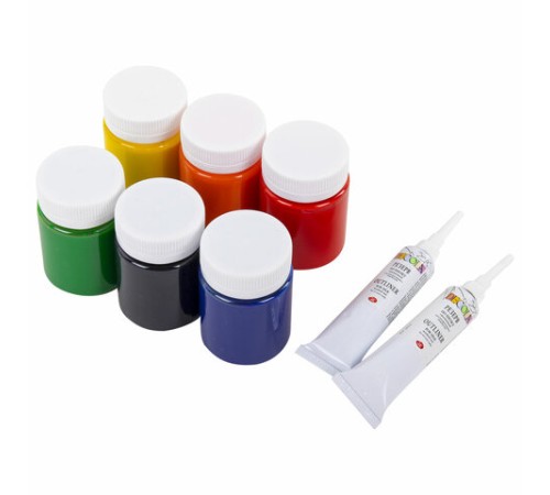 Краски по ткани акриловые 