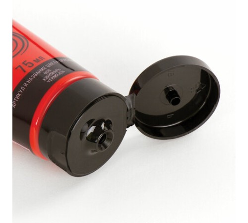 Краска акриловая художественная BRAUBERG ART CLASSIC, туба 75мл, КИНОВАРЬ, 191081