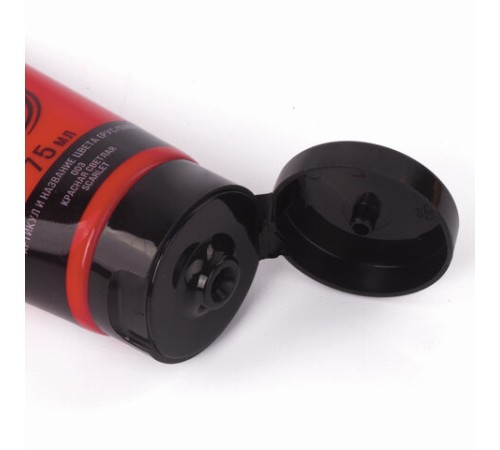 Краска акриловая художественная BRAUBERG ART CLASSIC, туба 75мл, КРАСНАЯ СВЕТЛАЯ, 191082