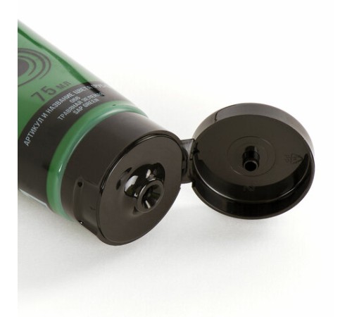 Краска акриловая художественная BRAUBERG ART CLASSIC, туба 75 мл, ТРАВЯНАЯ ЗЕЛЕНАЯ, 191103