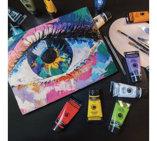 Краска акриловая художественная BRAUBERG ART CLASSIC, туба 75 мл, УМБРА НАТУРАЛЬНАЯ, 191114