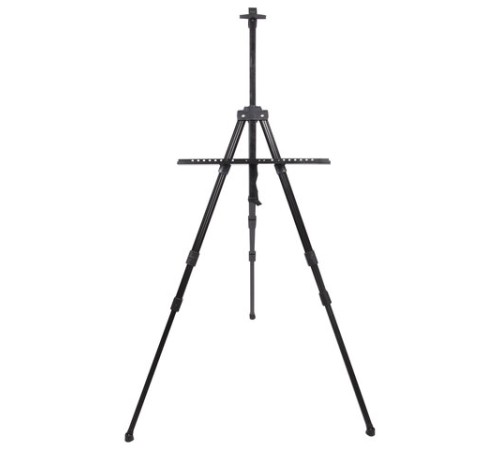 Мольберт алюминиевый BRAUBERG ART CLASSIC, УСИЛЕННЫЙ, тренога, переносной, разлож. 98x180x91, 191281