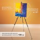 Мольберт полевой металлический BRAUBERG ART CLASSIC, тренога, переносной, разлож.92х203х92см, 191282