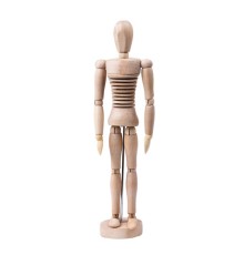 Манекен художественный ГИБКИЙ, BRAUBERG ART CLASSIC, дерево, высота 30 см, 191293