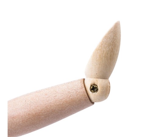 Манекен художественный ГИБКИЙ, BRAUBERG ART CLASSIC, дерево, высота 30 см, 191293