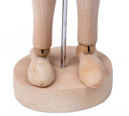 Манекен художественный ГИБКИЙ, BRAUBERG ART CLASSIC, дерево, высота 30 см, 191293