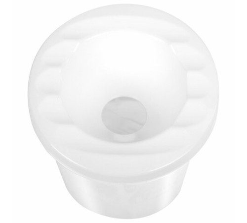 Стакан-непроливайка ПИФАГОР, белый, прозрачный, 191309