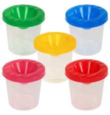 Стакан-непроливайка ПИФАГОР, ассорти, 191310