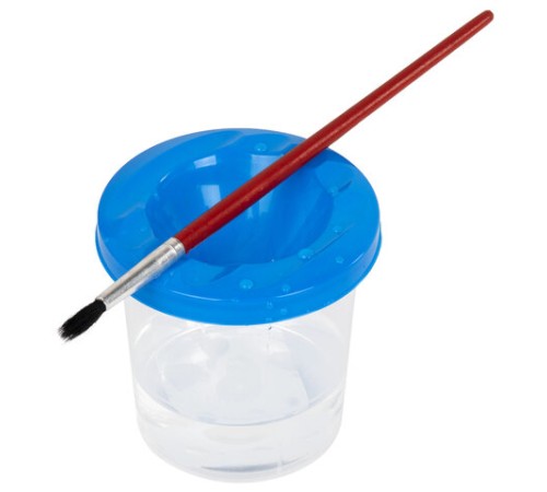 Стакан-непроливайка ПИФАГОР, ассорти, 191310