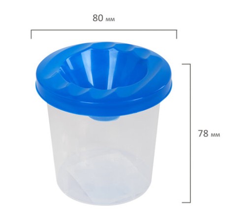 Стакан-непроливайка ПИФАГОР, ассорти, 191310