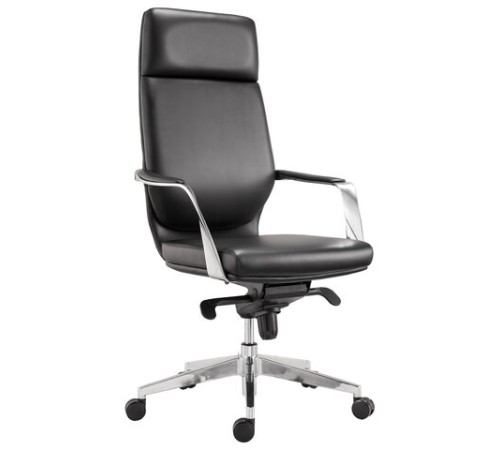 Кресло офисное BRABIX PREMIUM "Resonance EX-755", мультиблок, алюминий, экокожа, черное, 532487