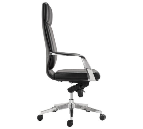 Кресло офисное BRABIX PREMIUM "Resonance EX-755", мультиблок, алюминий, экокожа, черное, 532487