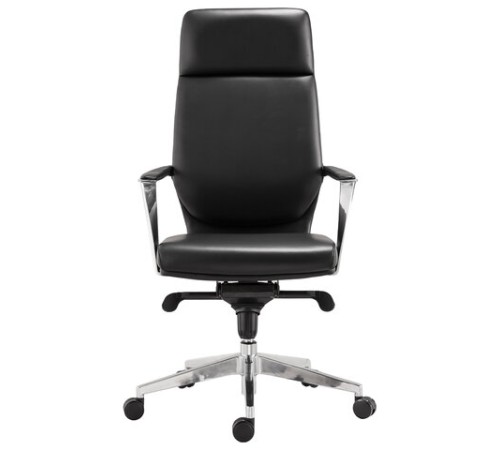 Кресло офисное BRABIX PREMIUM "Resonance EX-755", мультиблок, алюминий, экокожа, черное, 532487