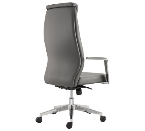 Кресло офисное BRABIX PREMIUM "Jazz EX-757", синхромеханизм, алюминий, экокожа, серое, 532490 Кресло офисное BRABIX PREMIUM "Jazz EX-757", синхромеханизм, алюминий, экокожа, серое, 532490