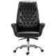 Кресло офисное BRABIX PREMIUM "Legacy EX-750", синхромеханизм, алюминий, экокожа, черное, 532492