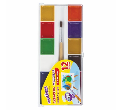 Краски акварельные ЮНЛАНДИЯ 