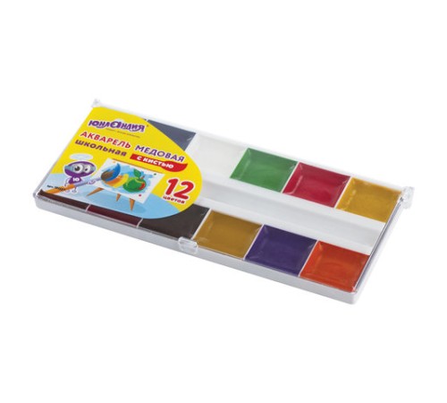 Краски акварельные ЮНЛАНДИЯ 