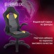 Кресло компьютерное BRABIX "Skill GM-005", откидные подлокотники, экокожа, черное/желтое, 532494