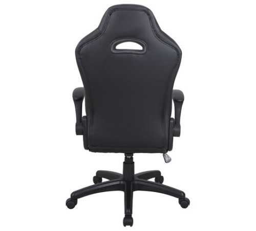Кресло компьютерное BRABIX "Skill GM-005", откидные подлокотники, экокожа, черное/оранжевое, 532495 Кресло компьютерное BRABIX "Skill GM-005", откидные подлокотники, экокожа, черное/оранжевое, 532495