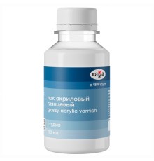 Лак акриловый глянцевый ГАММА, в банке, 110 мл, 4.01.В110.001