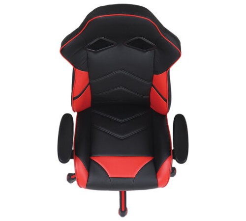 Кресло компьютерное BRABIX "Storm GM-006", регулируемые подлокотники, экокожа, черное/красное, 532500 Кресло компьютерное BRABIX "Storm GM-006", регулируемые подлокотники, экокожа, черное/красное, 532500