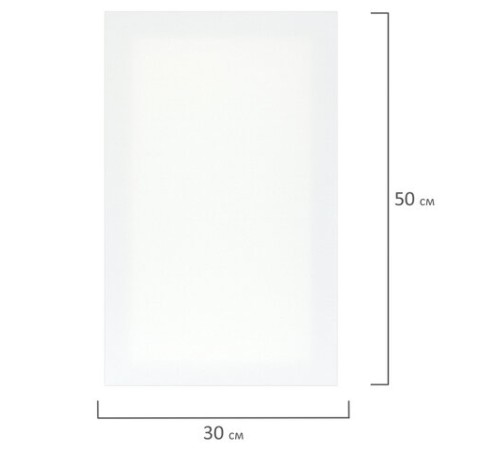 Холст на подрамнике BRAUBERG ART DEBUT, 30х50см, 280 г/м2, грунт, 100% хлопок, мелкое зерно, 191643