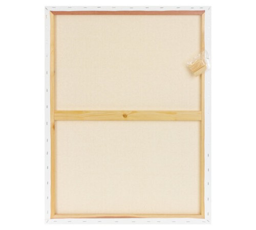 Холст на подрамнике BRAUBERG ART DEBUT, 60х80см, 280 г/м2, грунт, 100% хлопок, мелкое зерно, 191647