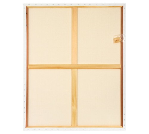 Холст на подрамнике BRAUBERG ART DEBUT, 80х100см, 280 г/м2, грунт, 100% хлопок, мелкое зерно, 191648