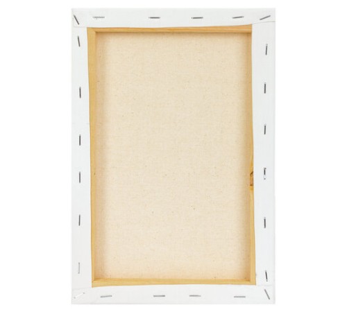 Холсты на подрамнике BRAUBERG ART DEBUT, НАБОР 3 шт., 280 г/м2, грунт, 100% хлопок, мелкое зерно, 191649