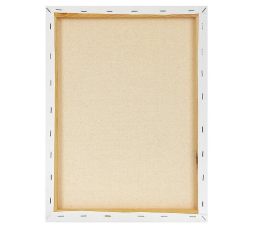 Холсты на подрамнике BRAUBERG ART DEBUT, НАБОР 3 шт., 280 г/м2, грунт, 100% хлопок, мелкое зерно, 191649