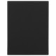 Холст на подрамнике черный BRAUBERG ART CLASSIC, 50х60см, 380 г/м, хлопок, мелкое зерно, 191652