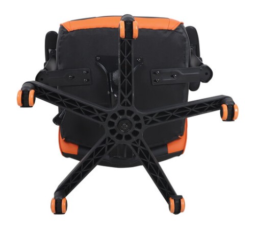 Кресло компьютерное BRABIX "Storm GM-006", регулируемые подлокотники, экокожа, черное/оранжевое, 532502 Кресло компьютерное BRABIX "Storm GM-006", регулируемые подлокотники, экокожа, черное/оранжевое, 532502