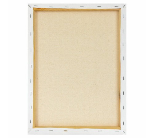 Холсты на подрамнике BRAUBERG ART CLASSIC, НАБОР 3 шт., 380 г/м2, 100% хлопок, среднее зерно, 191655
