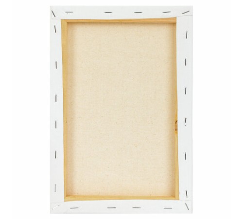 Холсты на подрамнике BRAUBERG ART CLASSIC, НАБОР 3 шт., 380 г/м2, 100% хлопок, среднее зерно, 191655