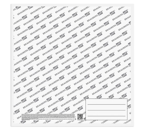 Холст на картоне, 30х30 см, грунтованный, хлопок, мелкое зерно, BRAUBERG ART CLASSIC, 191672