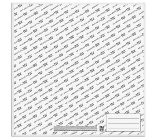 Холст на картоне, 40х40 см, грунтованный, хлопок, мелкое зерно, BRAUBERG ART CLASSIC, 191675