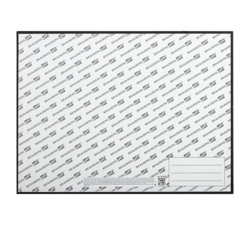 Холст черный на картоне (МДФ), 30х40 см, грунт, хлопок, мелкое зерно, BRAUBERG ART CLASSIC, 191679