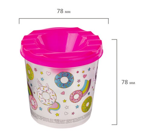 Стакан-непроливайка с рисунком 