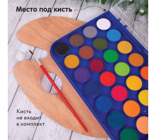 Краски акварельные BRAUBERG 