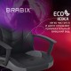 Кресло компьютерное BRABIX "Fighter GM-008", экокожа, черное/серое, 532507