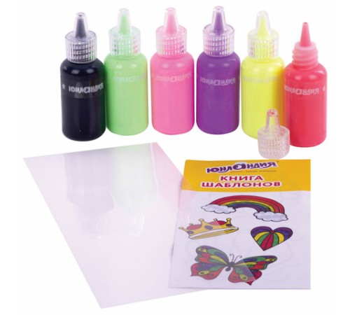 Краски витражные ЮНЛАНДИЯ 