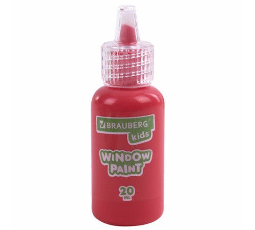 Краски витражные BRAUBERG KIDS, 10 ярких цветов, 10 туб по 20 мл, книга шаблонов, 191761