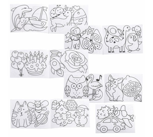 Краски витражные BRAUBERG KIDS, 10 ярких цветов, 10 туб по 20 мл, книга шаблонов, 191761